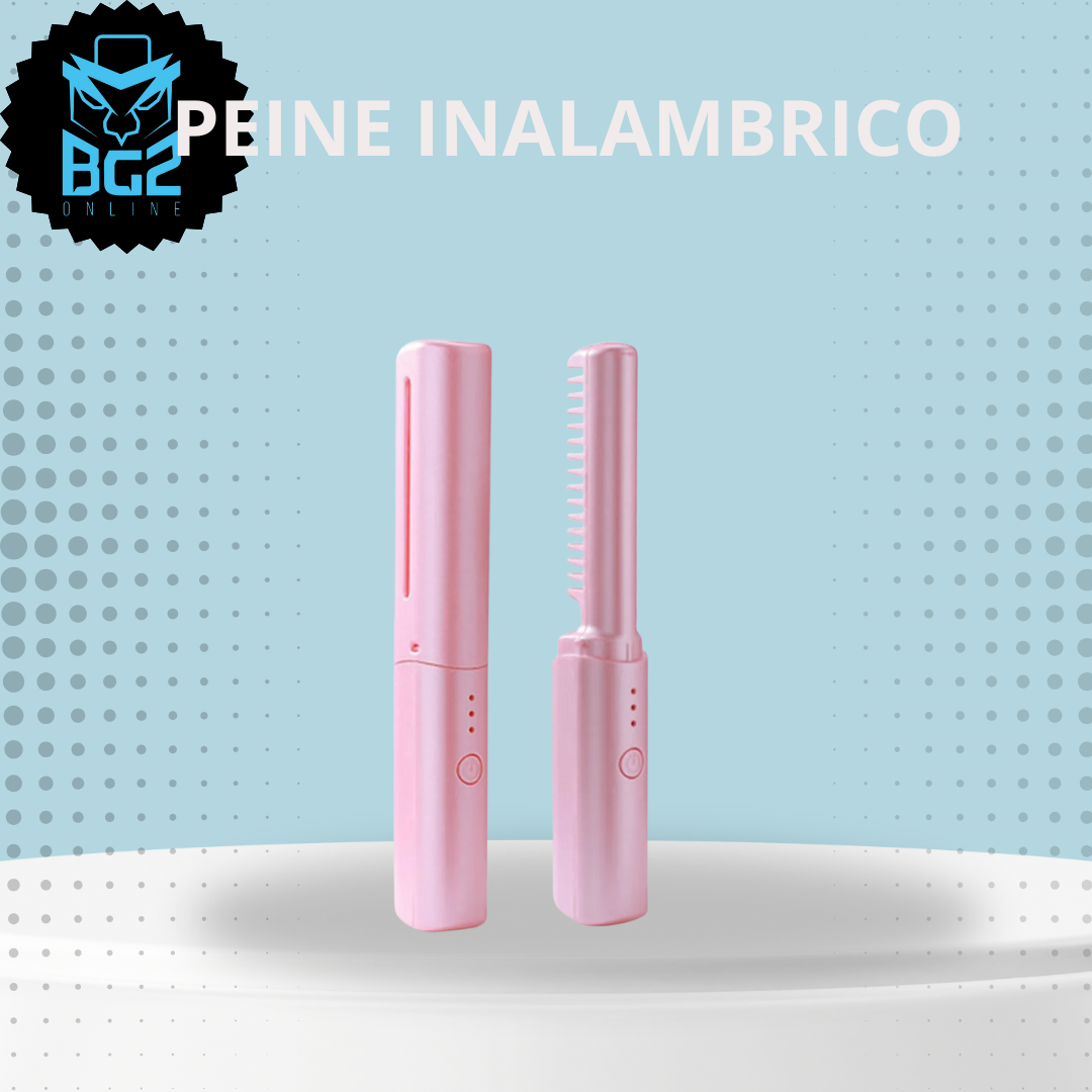 PEINE PLANCHA INALAMBRICO